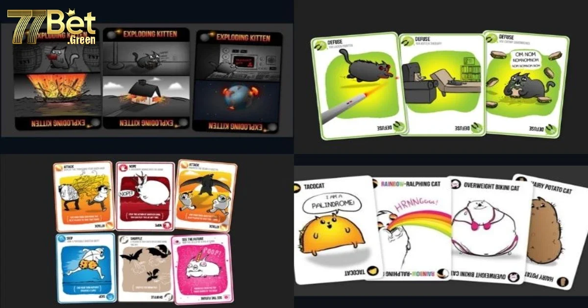 Cách sử dụng lá bài hiệu quả trong Mèo nổ tại 77bet