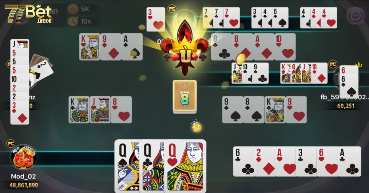 Game Bài Phỏm 77bet: Hướng Dẫn Chi Tiết Cho Người Mới 4 Mẹo chơi Phỏm 77bet giúp tối ưu tỷ lệ thắng