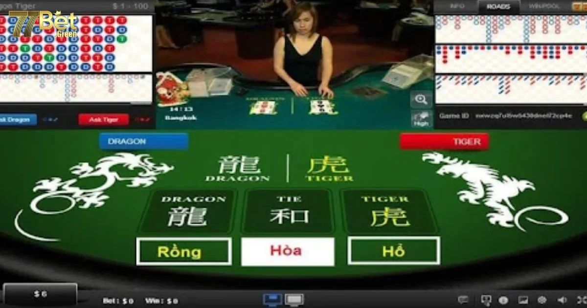 Bí kíp chơi Rồng Hổ 77bet hiệu quả cho người mới