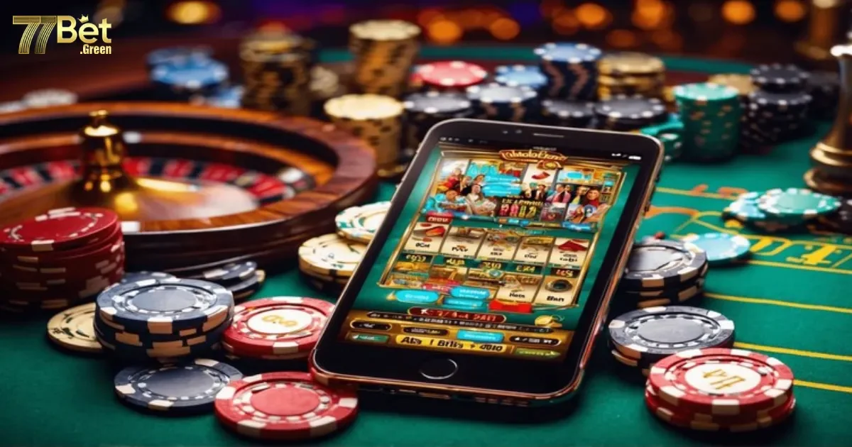 Roulette 77bet: Trò chơi quay số hấp dẫn tại sòng bài