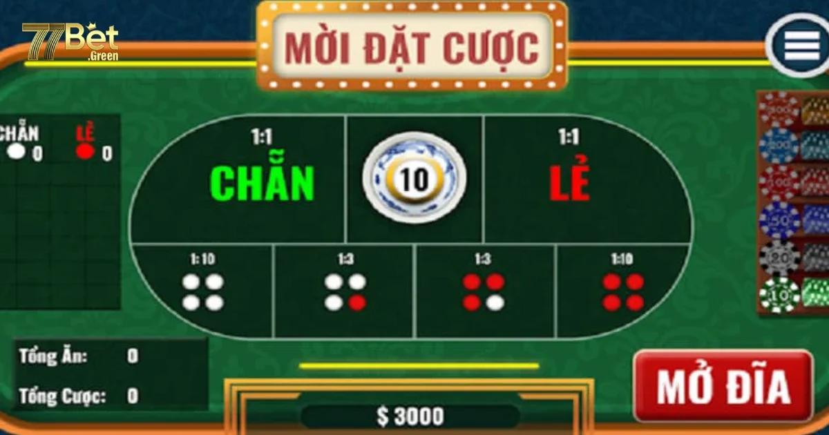 Mẹo chơi Xóc Đĩa 77bet giúp tăng tỷ lệ thắng